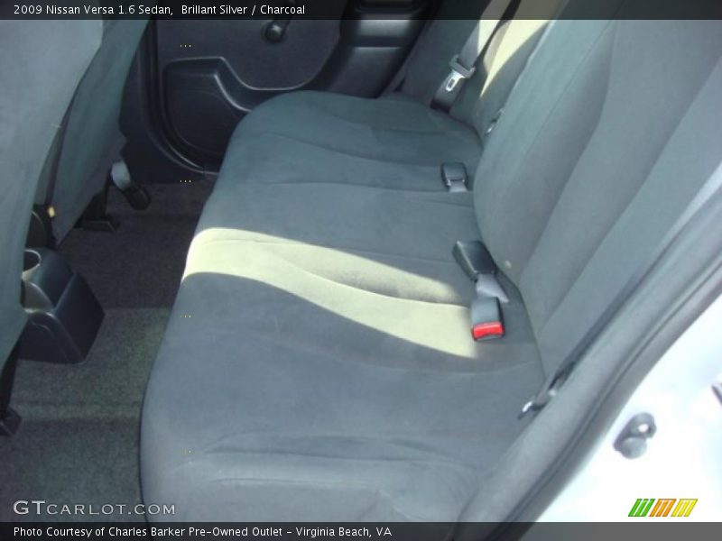 Brillant Silver / Charcoal 2009 Nissan Versa 1.6 Sedan