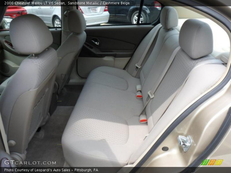 Sandstone Metallic / Cashmere Beige 2006 Chevrolet Malibu LT V6 Sedan