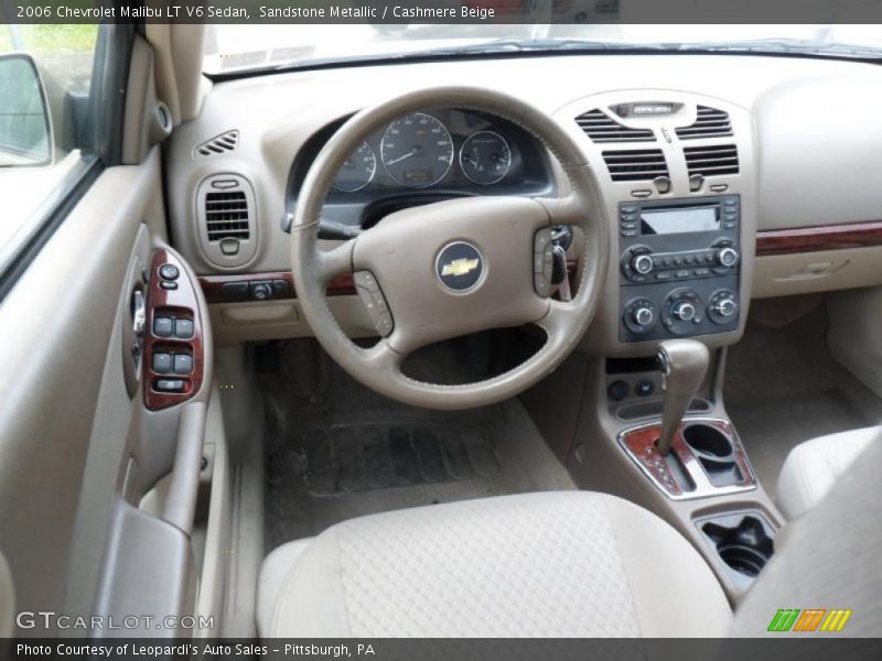 Sandstone Metallic / Cashmere Beige 2006 Chevrolet Malibu LT V6 Sedan