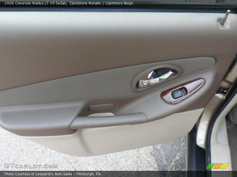 Sandstone Metallic / Cashmere Beige 2006 Chevrolet Malibu LT V6 Sedan
