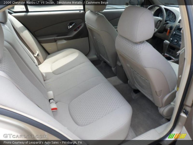 Sandstone Metallic / Cashmere Beige 2006 Chevrolet Malibu LT V6 Sedan