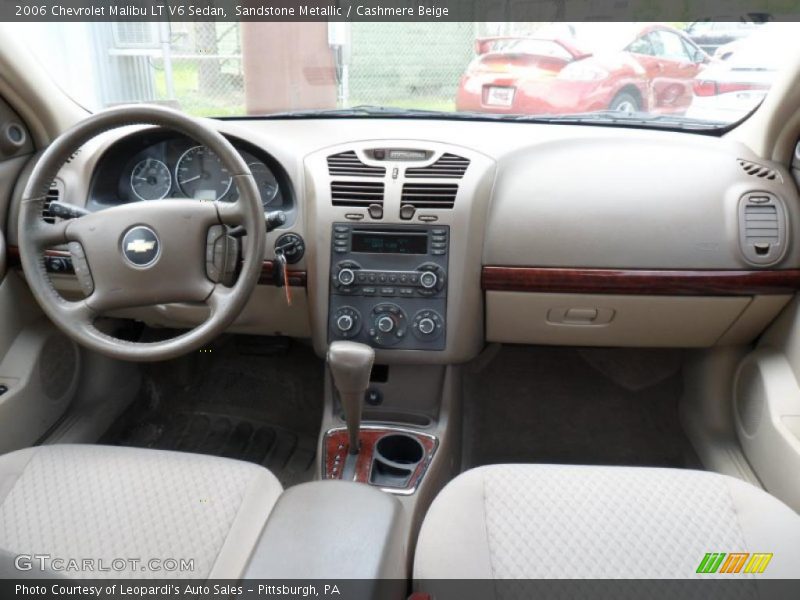 Sandstone Metallic / Cashmere Beige 2006 Chevrolet Malibu LT V6 Sedan