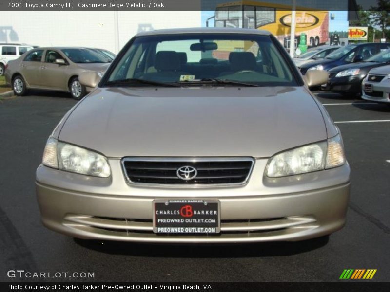 Cashmere Beige Metallic / Oak 2001 Toyota Camry LE