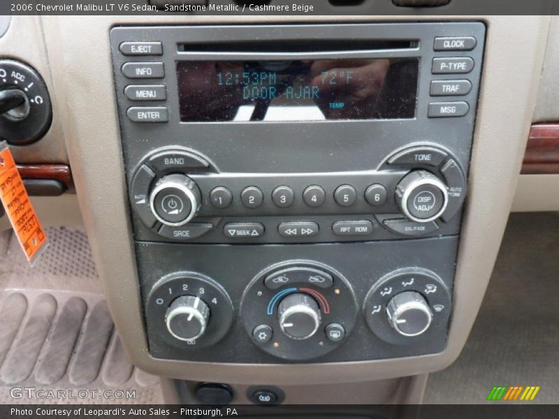 Sandstone Metallic / Cashmere Beige 2006 Chevrolet Malibu LT V6 Sedan