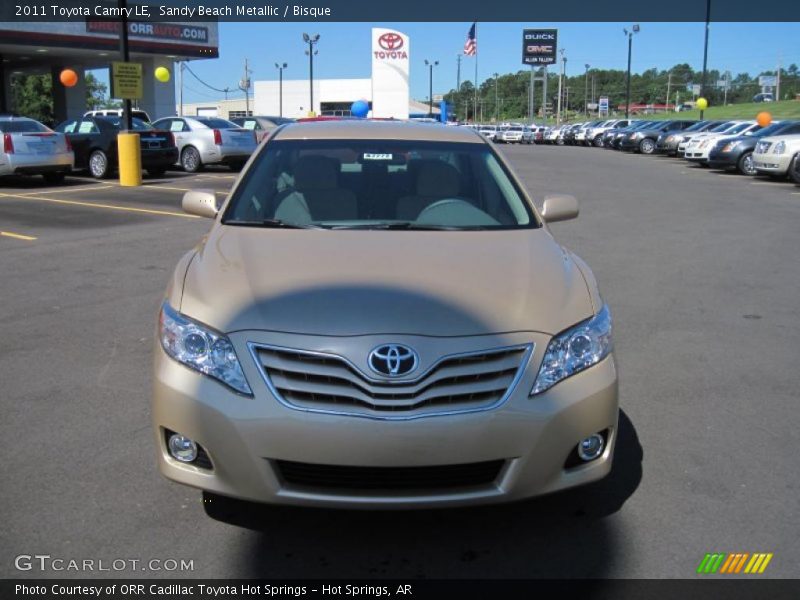 Sandy Beach Metallic / Bisque 2011 Toyota Camry LE