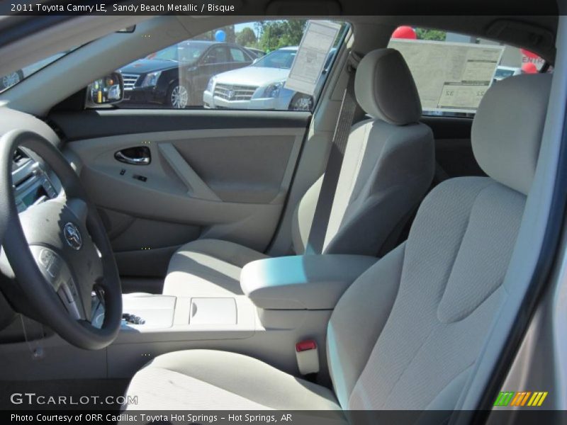 Sandy Beach Metallic / Bisque 2011 Toyota Camry LE