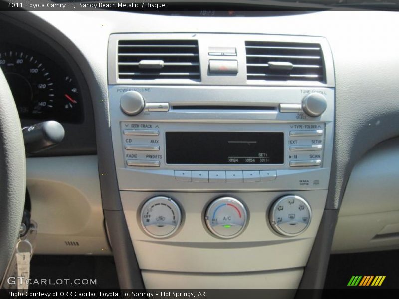 Sandy Beach Metallic / Bisque 2011 Toyota Camry LE