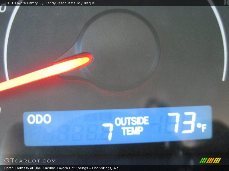 Sandy Beach Metallic / Bisque 2011 Toyota Camry LE