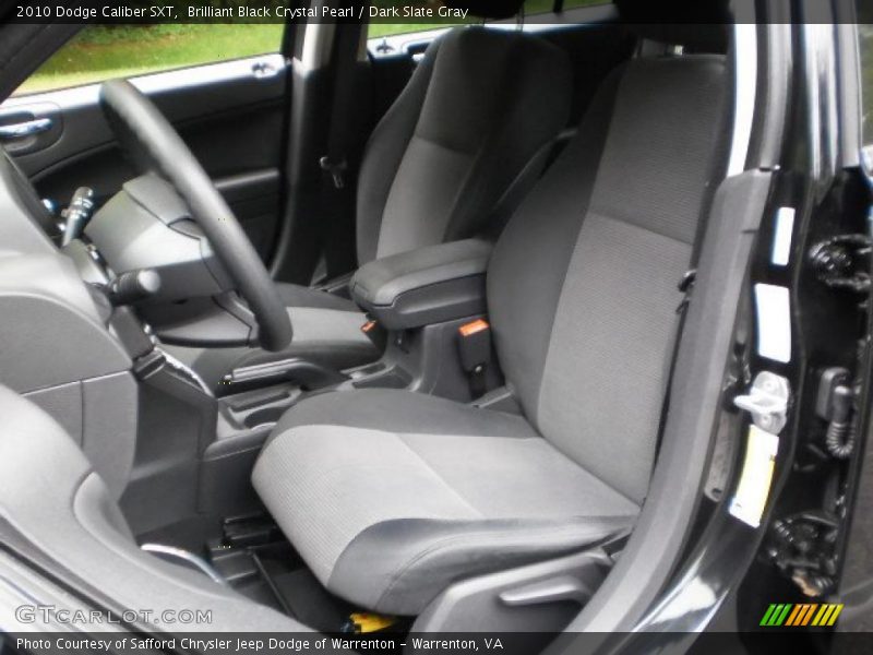 Brilliant Black Crystal Pearl / Dark Slate Gray 2010 Dodge Caliber SXT