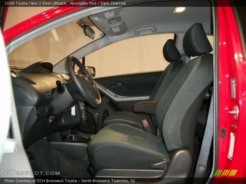 Absolutely Red / Dark Charcoal 2008 Toyota Yaris 3 Door Liftback