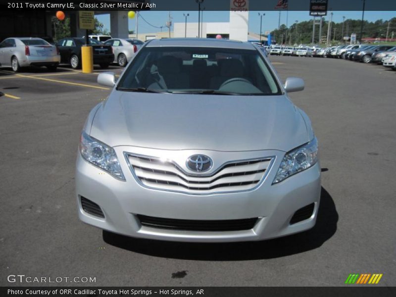 Classic Silver Metallic / Ash 2011 Toyota Camry LE