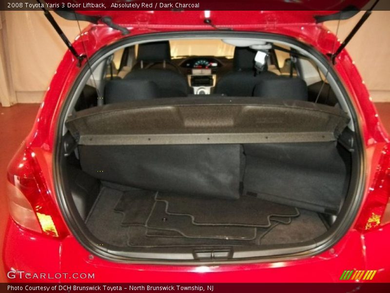 Absolutely Red / Dark Charcoal 2008 Toyota Yaris 3 Door Liftback