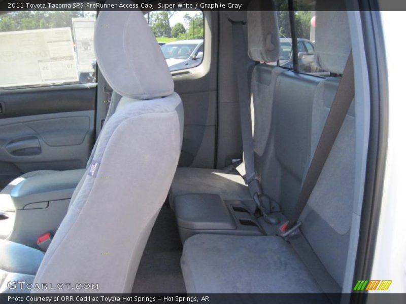 Super White / Graphite Gray 2011 Toyota Tacoma SR5 PreRunner Access Cab