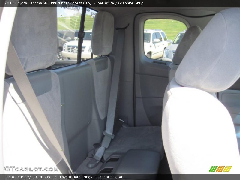 Super White / Graphite Gray 2011 Toyota Tacoma SR5 PreRunner Access Cab