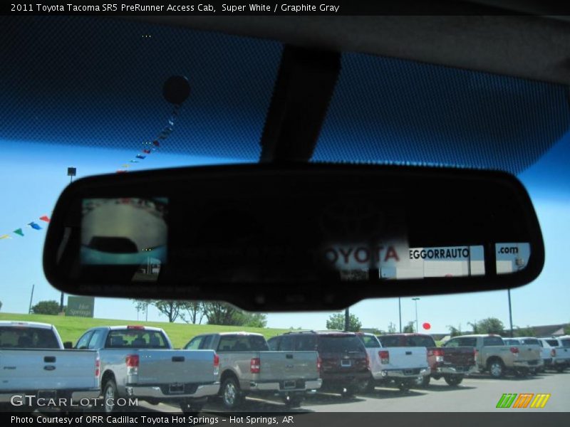 Super White / Graphite Gray 2011 Toyota Tacoma SR5 PreRunner Access Cab