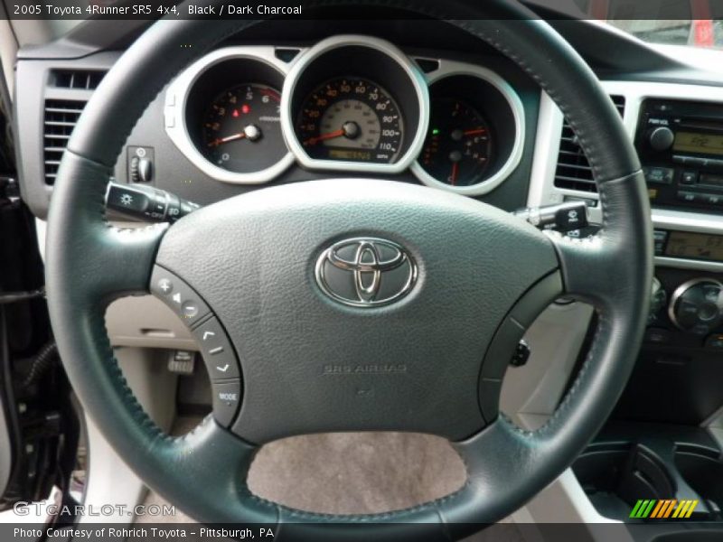 Black / Dark Charcoal 2005 Toyota 4Runner SR5 4x4