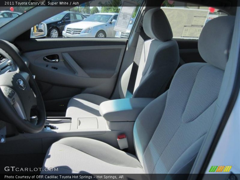 Super White / Ash 2011 Toyota Camry LE