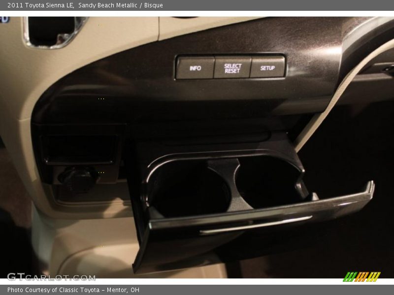 Sandy Beach Metallic / Bisque 2011 Toyota Sienna LE