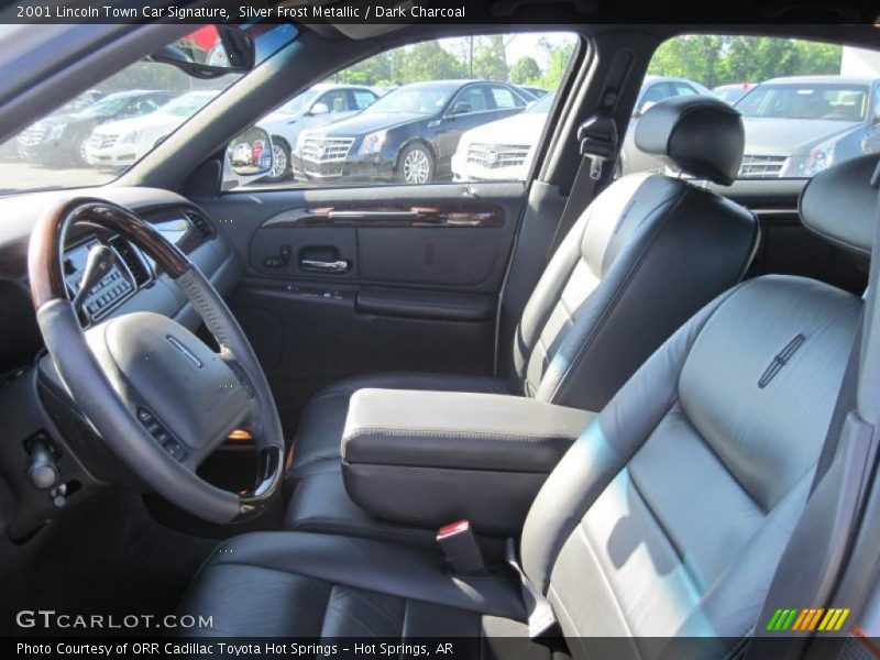  2001 Town Car Signature Dark Charcoal Interior