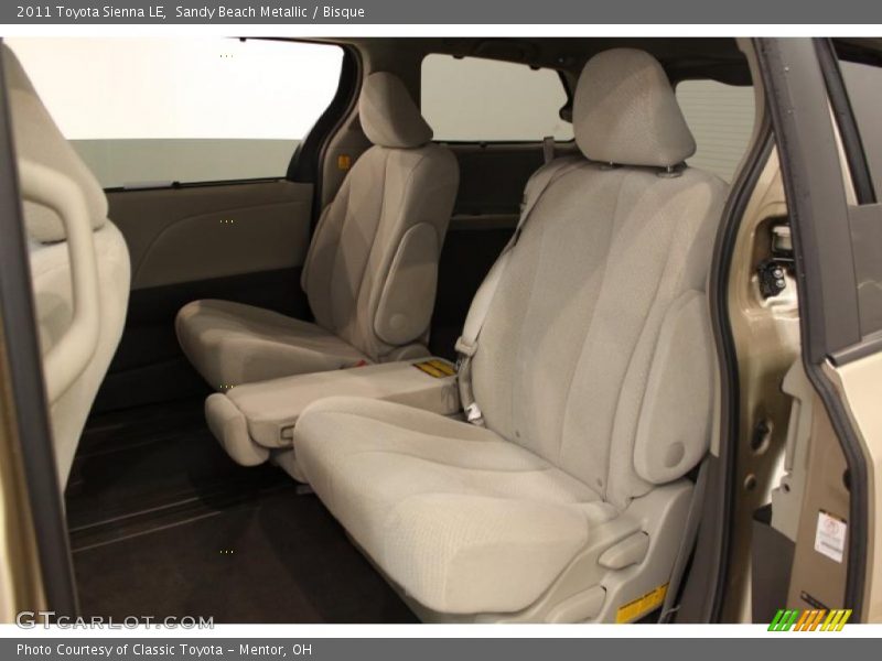 Sandy Beach Metallic / Bisque 2011 Toyota Sienna LE