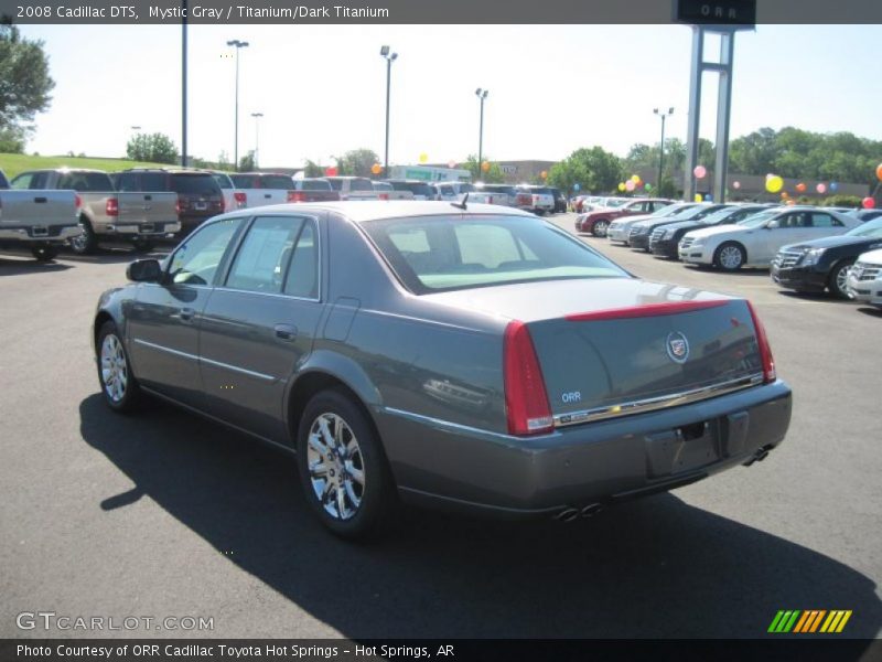 Mystic Gray / Titanium/Dark Titanium 2008 Cadillac DTS