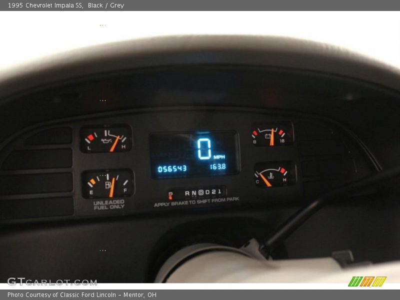  1995 Impala SS SS Gauges
