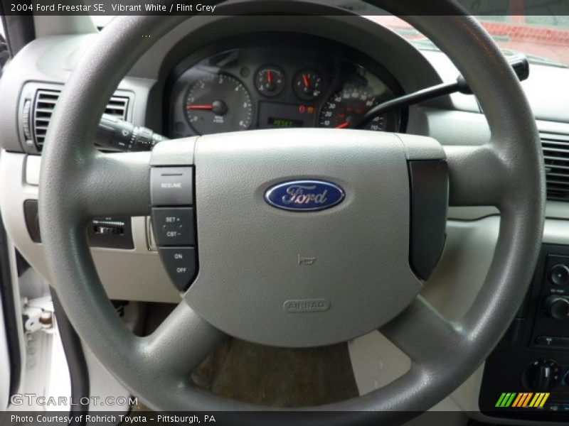 Vibrant White / Flint Grey 2004 Ford Freestar SE