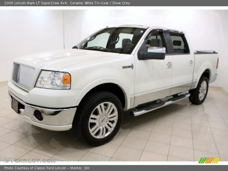 Ceramic White Tri-Coat / Dove Grey 2006 Lincoln Mark LT SuperCrew 4x4