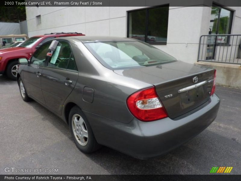 Phantom Gray Pearl / Stone 2003 Toyota Camry LE V6