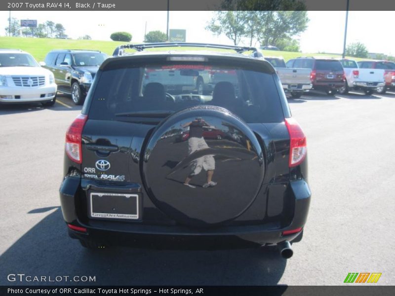 Black / Taupe 2007 Toyota RAV4 I4