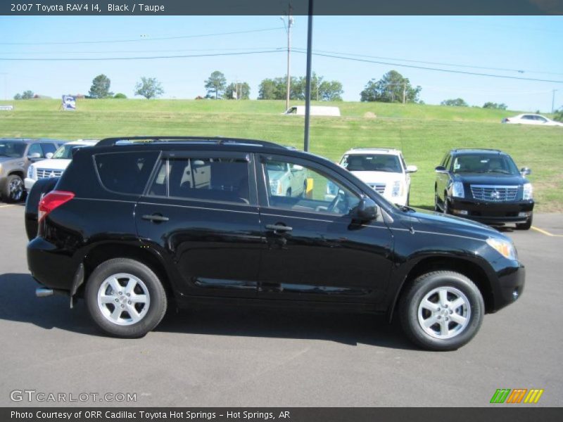 Black / Taupe 2007 Toyota RAV4 I4
