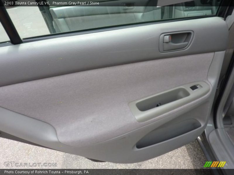 Phantom Gray Pearl / Stone 2003 Toyota Camry LE V6