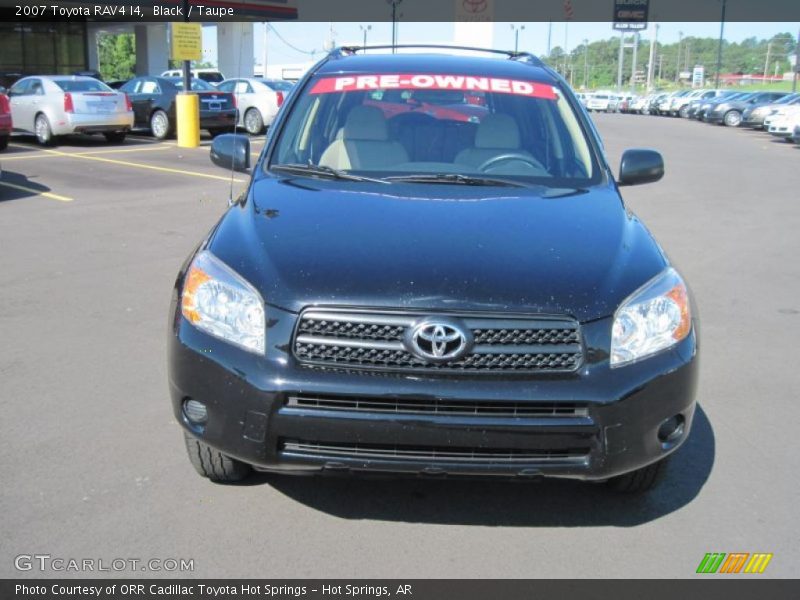 Black / Taupe 2007 Toyota RAV4 I4
