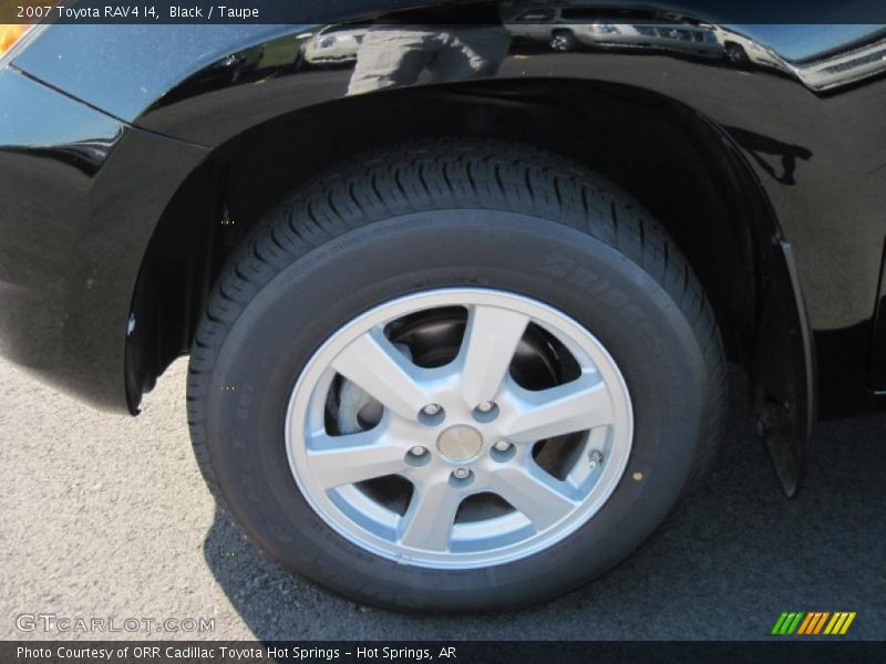 Black / Taupe 2007 Toyota RAV4 I4