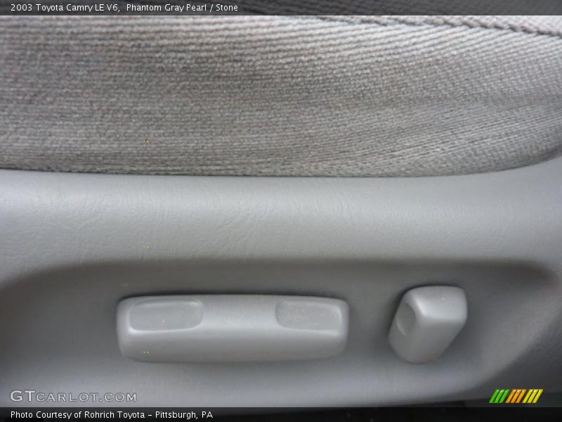 Phantom Gray Pearl / Stone 2003 Toyota Camry LE V6