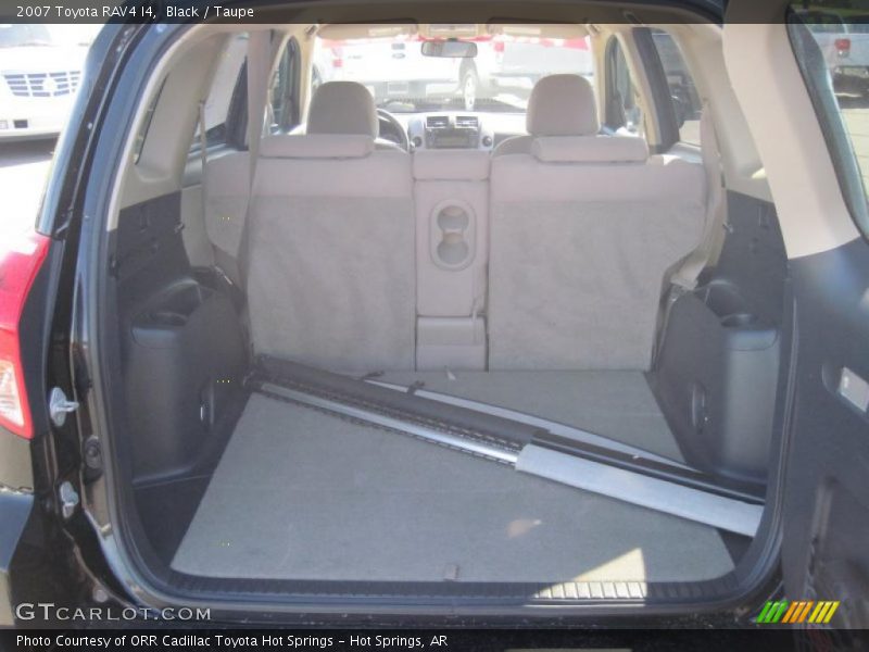 Black / Taupe 2007 Toyota RAV4 I4