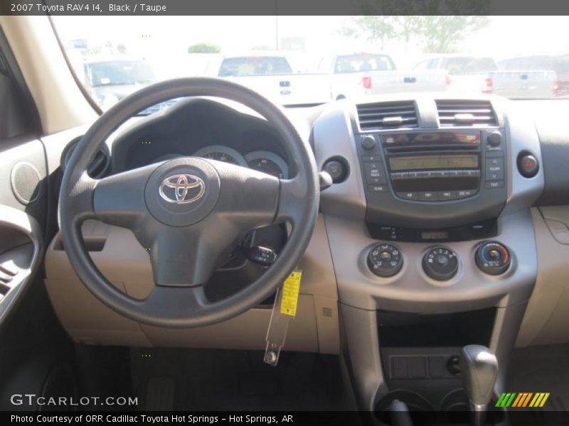 Black / Taupe 2007 Toyota RAV4 I4