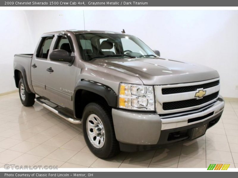 Graystone Metallic / Dark Titanium 2009 Chevrolet Silverado 1500 Crew Cab 4x4