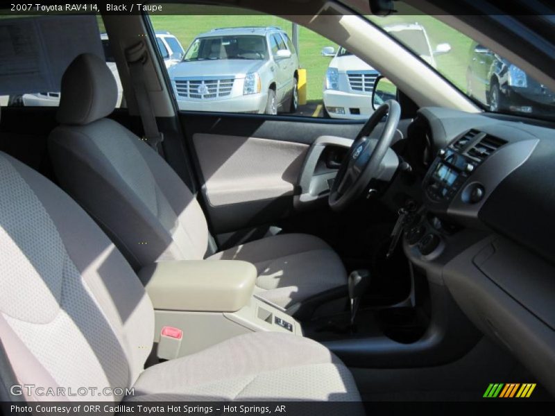 Black / Taupe 2007 Toyota RAV4 I4