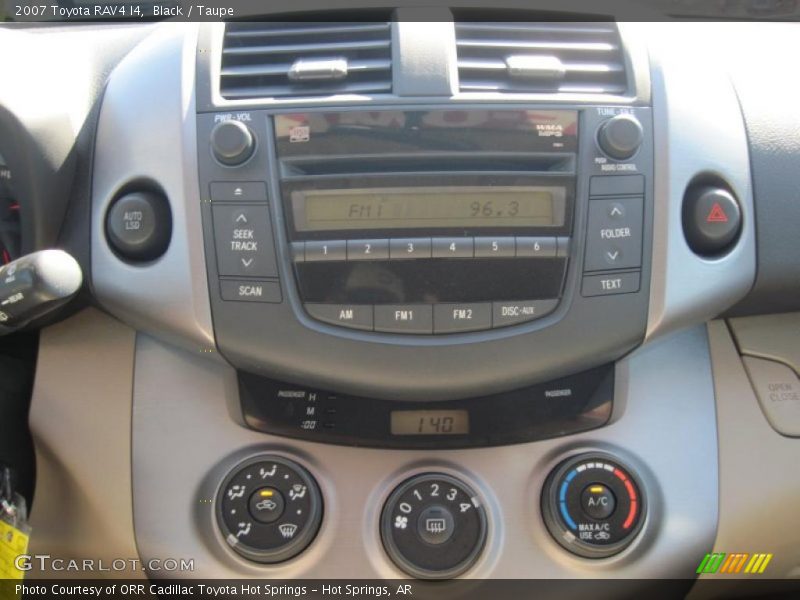 Black / Taupe 2007 Toyota RAV4 I4