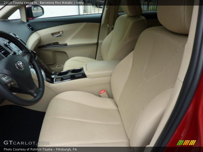 Barcelona Red Metallic / Ivory 2010 Toyota Venza I4