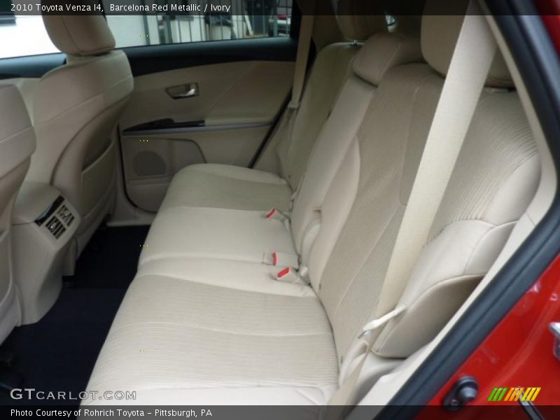 Barcelona Red Metallic / Ivory 2010 Toyota Venza I4