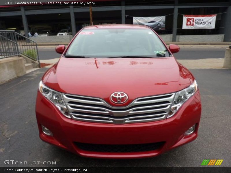 Barcelona Red Metallic / Ivory 2010 Toyota Venza I4