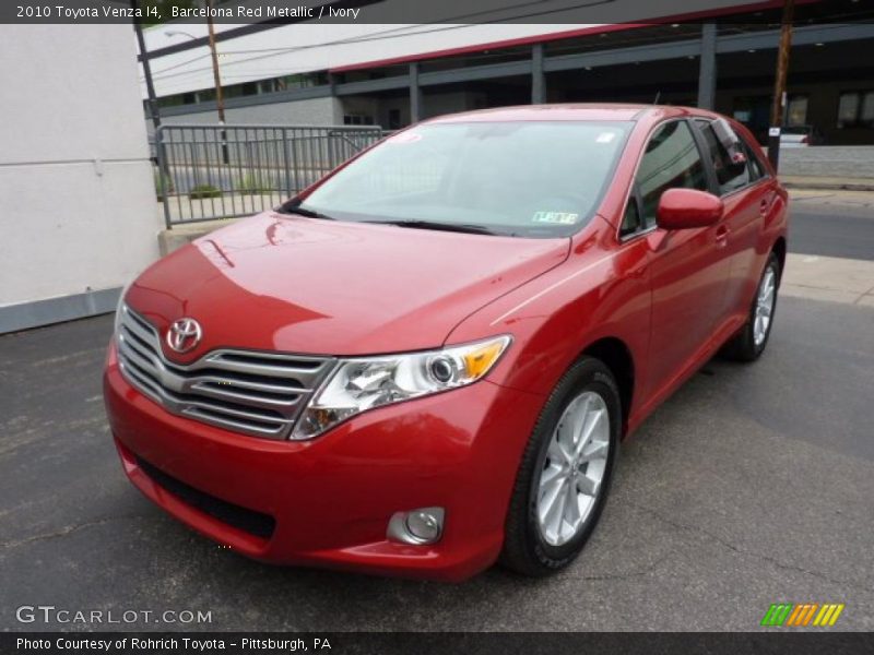 Barcelona Red Metallic / Ivory 2010 Toyota Venza I4