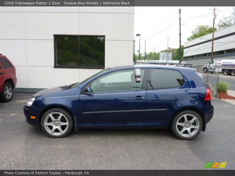  2008 Rabbit 2 Door Shadow Blue Metallic