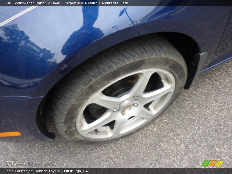 Shadow Blue Metallic / Anthracite Black 2008 Volkswagen Rabbit 2 Door