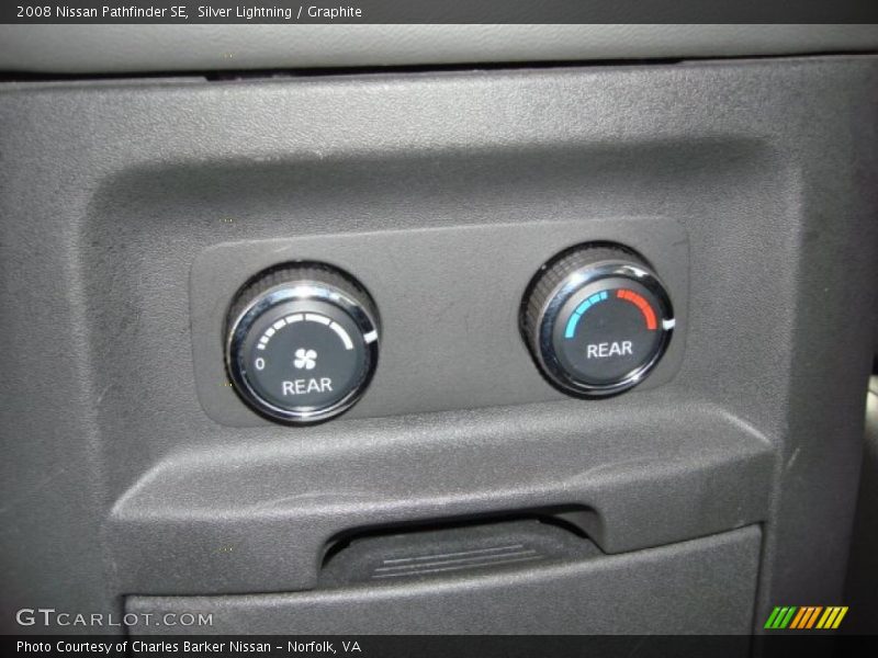 Silver Lightning / Graphite 2008 Nissan Pathfinder SE