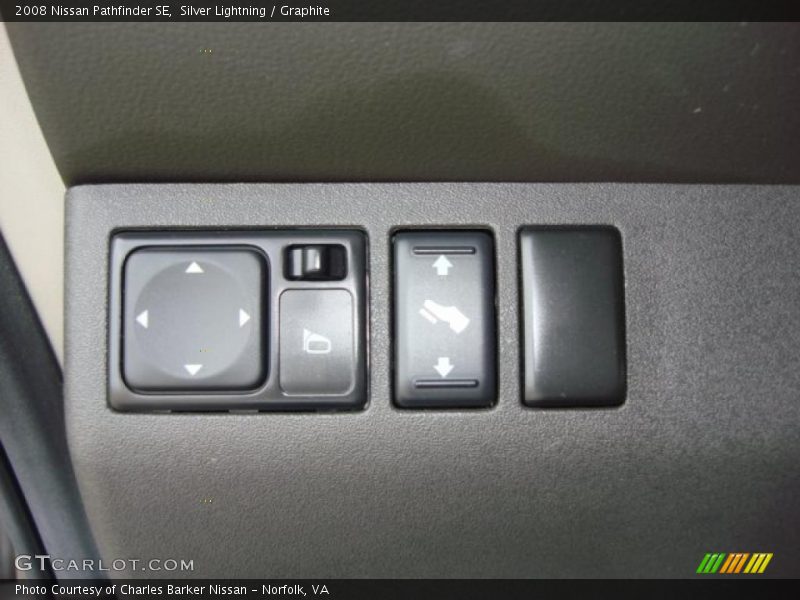 Silver Lightning / Graphite 2008 Nissan Pathfinder SE