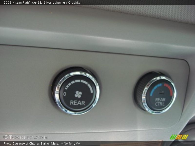 Silver Lightning / Graphite 2008 Nissan Pathfinder SE