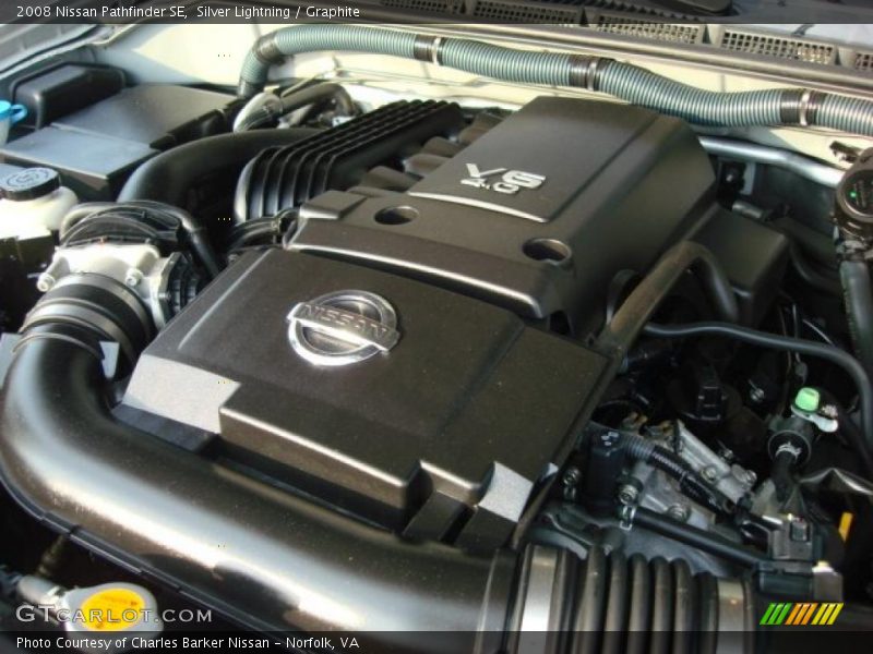 Silver Lightning / Graphite 2008 Nissan Pathfinder SE